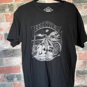 Beltwell Black Biker Tee Size Medium